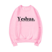 Vintage Yeshua Christian Sweatshirt Christian Apparel Faith - Bargin Bazaar