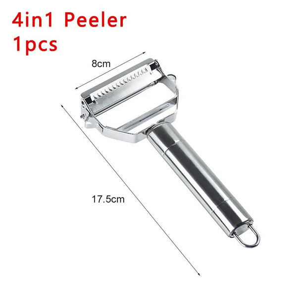 Stainless Steel Kitchen Vegetable Peeler - Bargin Bazaar