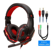 Led Light Wired Gamer Headset - Bargin Bazaar