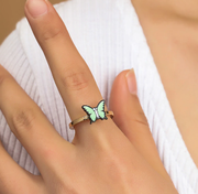 Fidget Spinner Rotatable Ring For Women - Bargin Bazaar