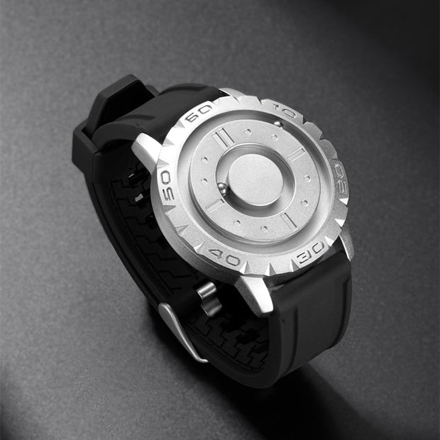 Iron Ball Magnetic Pointer Men's Watch - Bargin Bazaar