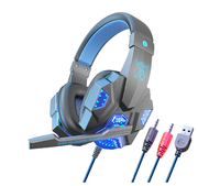 Led Light Wired Gamer Headset - Bargin Bazaar