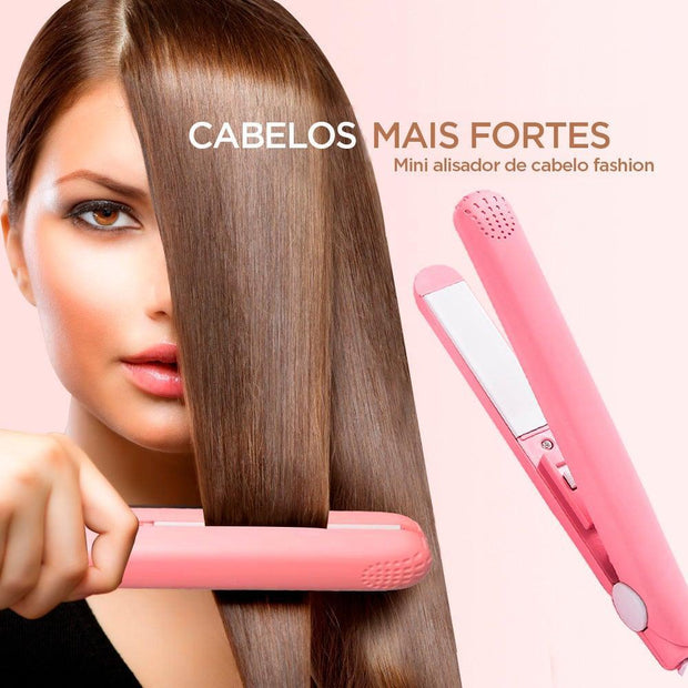 Ceramic Mini Hair Straightener - Bargin Bazaar