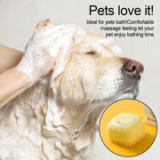 Soft Silicone Dog Brush - Bargin Bazaar