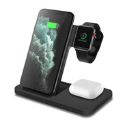 3in1 Wireless Fast Charger Dock Station - Bargin Bazaar