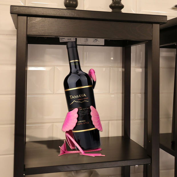 Flamingo Wine Holder - Bargin Bazaar