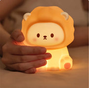 Lion Cub Silicone Night Light - Bargin Bazaar