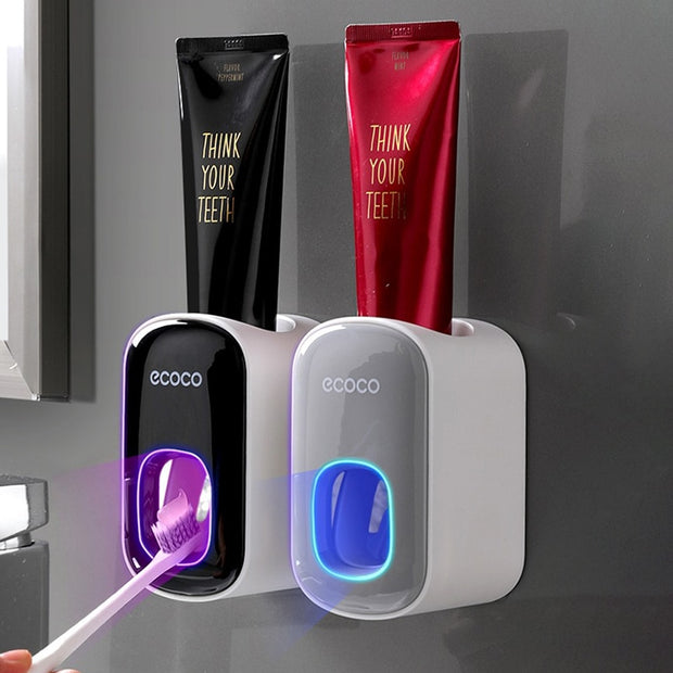 Wall Mount Automatic Toothpaste Dispenser - Bargin Bazaar