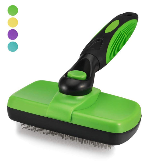 Self Cleaning Dog Brush - Bargin Bazaar