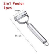 Stainless Steel Kitchen Vegetable Peeler - Bargin Bazaar