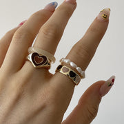 Creative Love Heart Ring - Bargin Bazaar