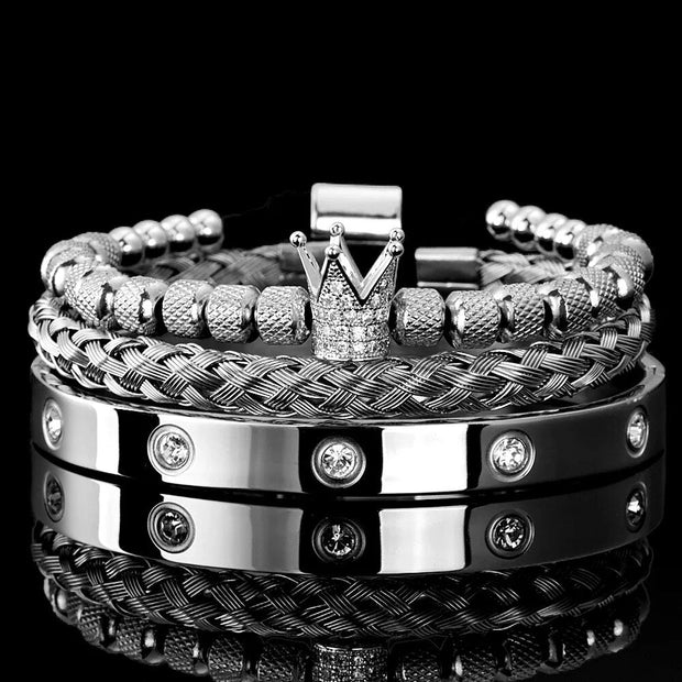 Diamond Roman  Bracelets - Bargin Bazaar