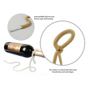 Suspended Rope Wine Bottle - Bargin Bazaar