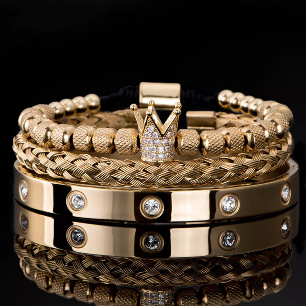 Diamond Roman  Bracelets - Bargin Bazaar